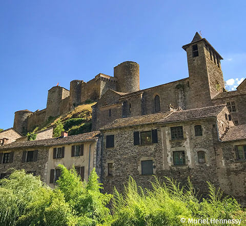 Brousse-Le-Château is located 7 km from the Écrin Vert campsite in Aveyron