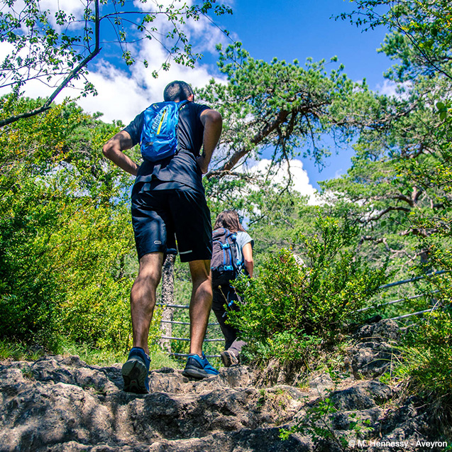 Randonnée pédestre dans les collines environnantes