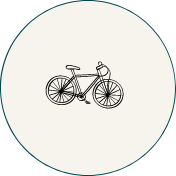 Icone randonnées en vélo