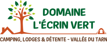 Logo du camping dans la vallée du Tarn l'Ecrin vert 